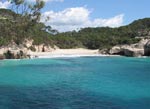 Cala Mitjana beach