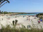 Beach at Cala n Bosc
