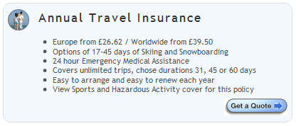 Annual Travle insurance