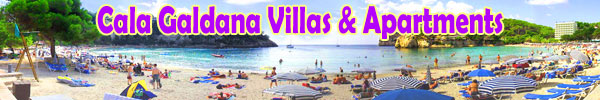 Villas and Apartments in Gala Galdana Menorca