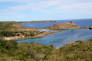 The views can be great from the Cami de Cavalls.