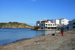 Es Grau whitewashed village.